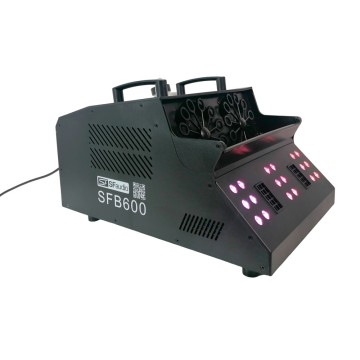 Máquina de Burbujas + Humo con leds SF AUDIO SFB600