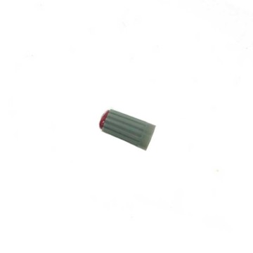 Boton potenciometro gris-rojo (00256)