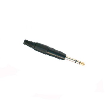 Conector Jack 6,3 mm  metalico robusto STEREO (Soldar)