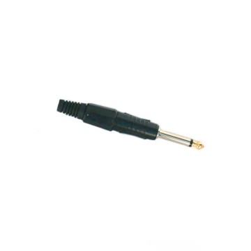 Conector Jack 6,3 mm  metalico robusto MONO (Soldar)