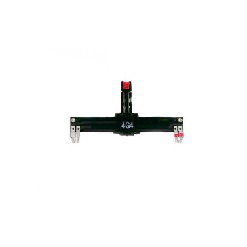 Fader 45mm 100K. mon. center click LED (48230)