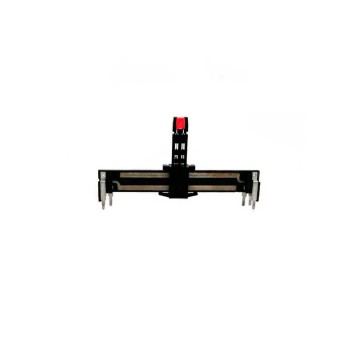 Fader 45mm 10KB. mon. center click LED (27267)