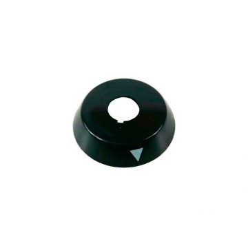 Boton potenciometro ROT negro T1951, T1952, T1953...anillo. (01920)