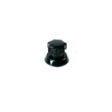 Boton Potenciometro Rotativo negro T1951...anillo. (01915)