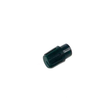 Boton potenciometro rotativo Negro (01697)
