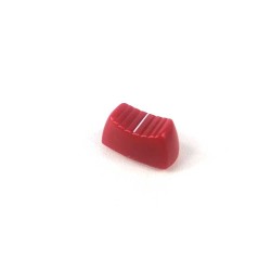 Boton potenciometro fader rojo (00253)