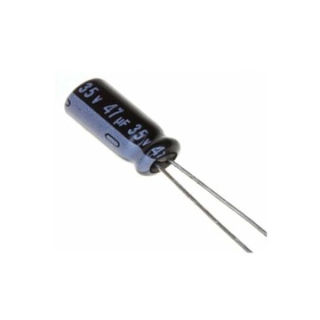Condensador electrolitico 47uF 35V
