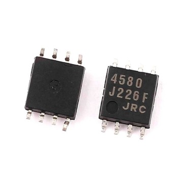 IC NJM4580 OP Amp. SMD.